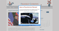 Desktop Screenshot of franklycurious.com
