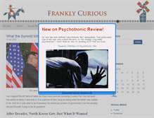 Tablet Screenshot of franklycurious.com